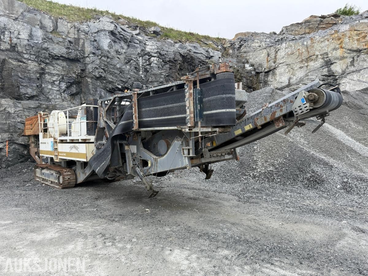 2008 Metso Lokotrack LT106S knuseverk med hengersikt – Reparasjonsobjekt