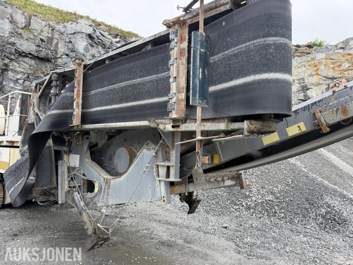 2008 Metso Lokotrack LT106S knuseverk med hengersikt – Reparasjonsobjekt