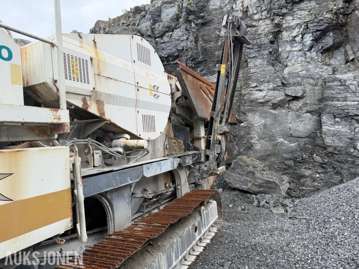 2008 Metso Lokotrack LT106S knuseverk med hengersikt – Reparasjonsobjekt