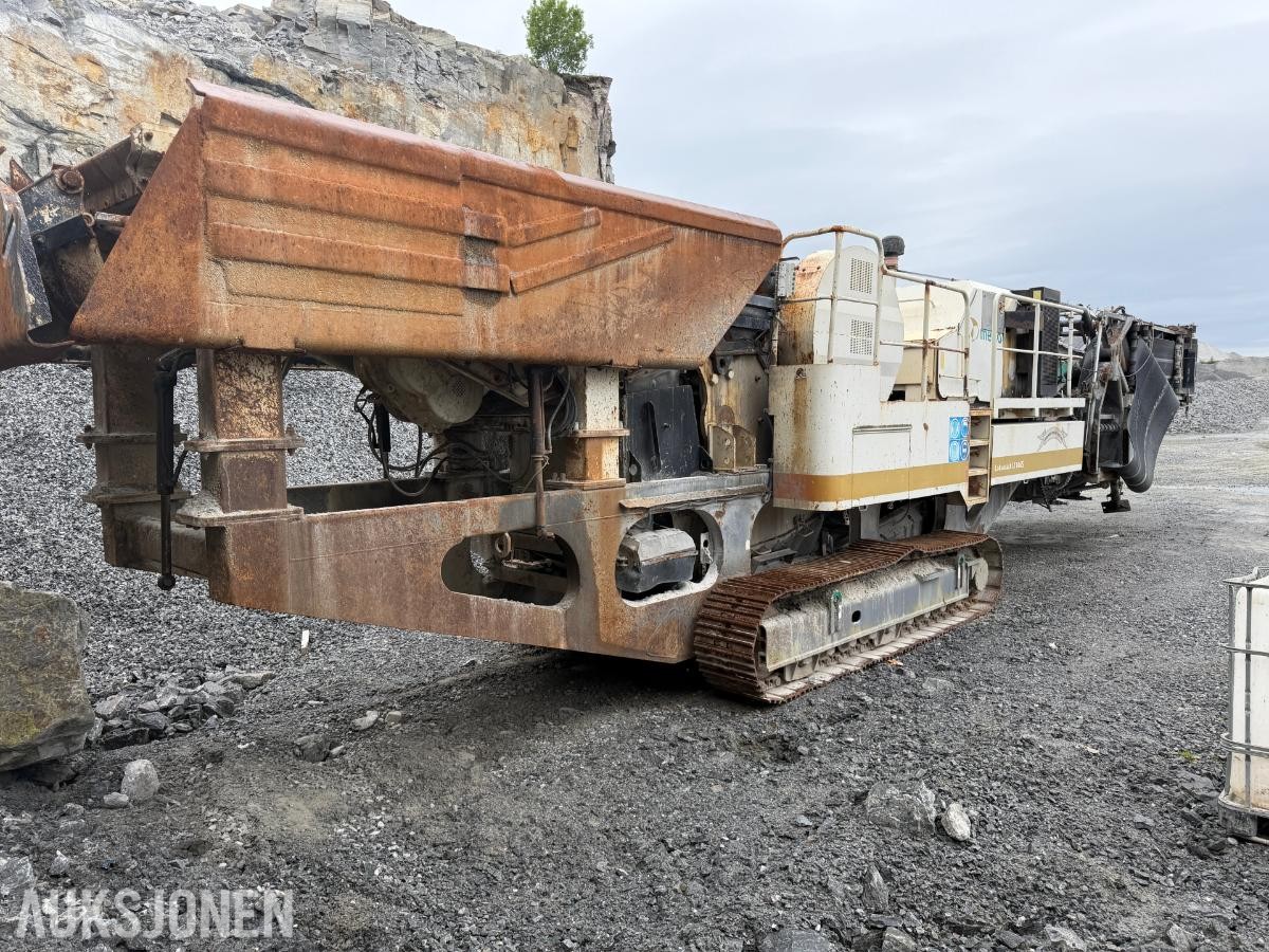 2008 Metso Lokotrack LT106S knuseverk med hengersikt – Reparasjonsobjekt