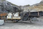 2008 Metso Lokotrack LT106S knuseverk med hengersikt – Reparasjonsobjekt