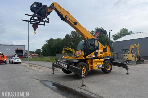 2016 Dieci PEGASUS 50.21 ROTERENDE TELESKOPTRUCK SERVICEHISTORIKK ÅRSKONTROLLERT OG GODKJENT VINSJ PALLEGAFFEL