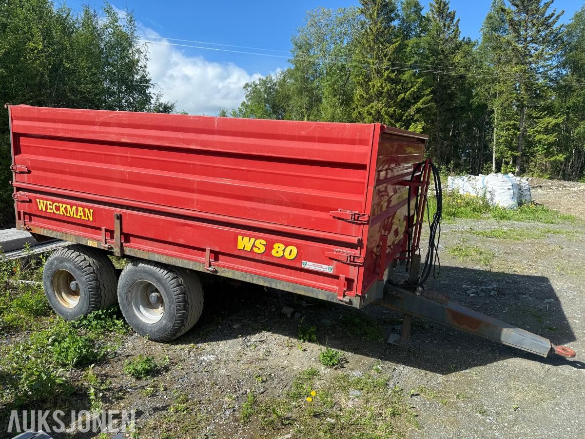 2014 WECKMAN WS 80 - Landbrukshenger