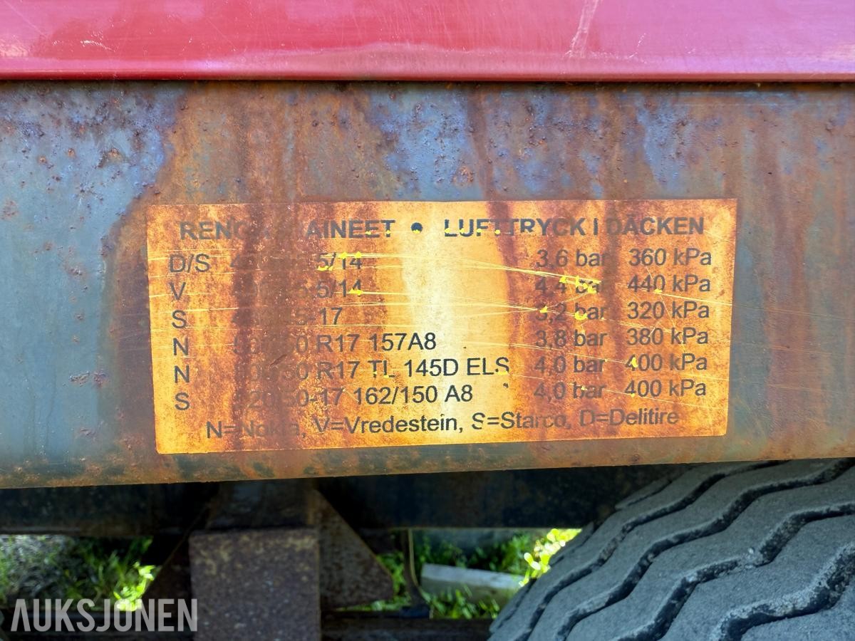 2014 WECKMAN WS 80 - Landbrukshenger