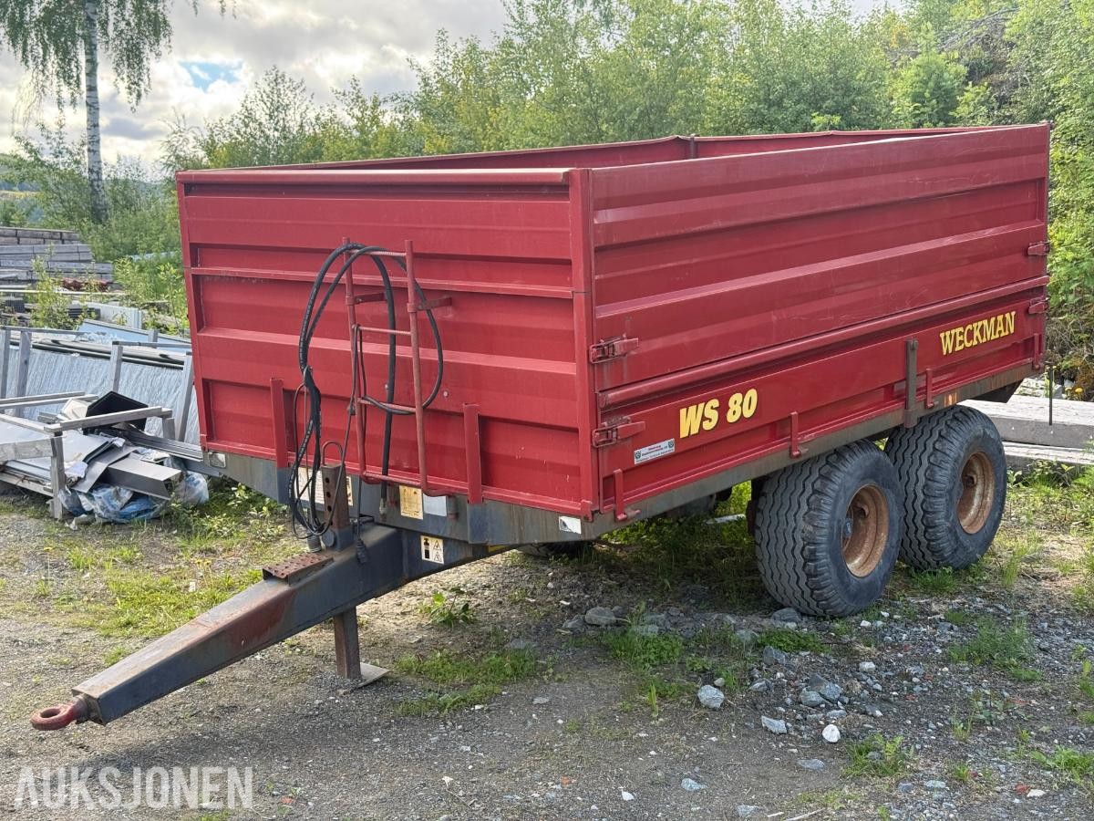 2014 WECKMAN WS 80 - Landbrukshenger
