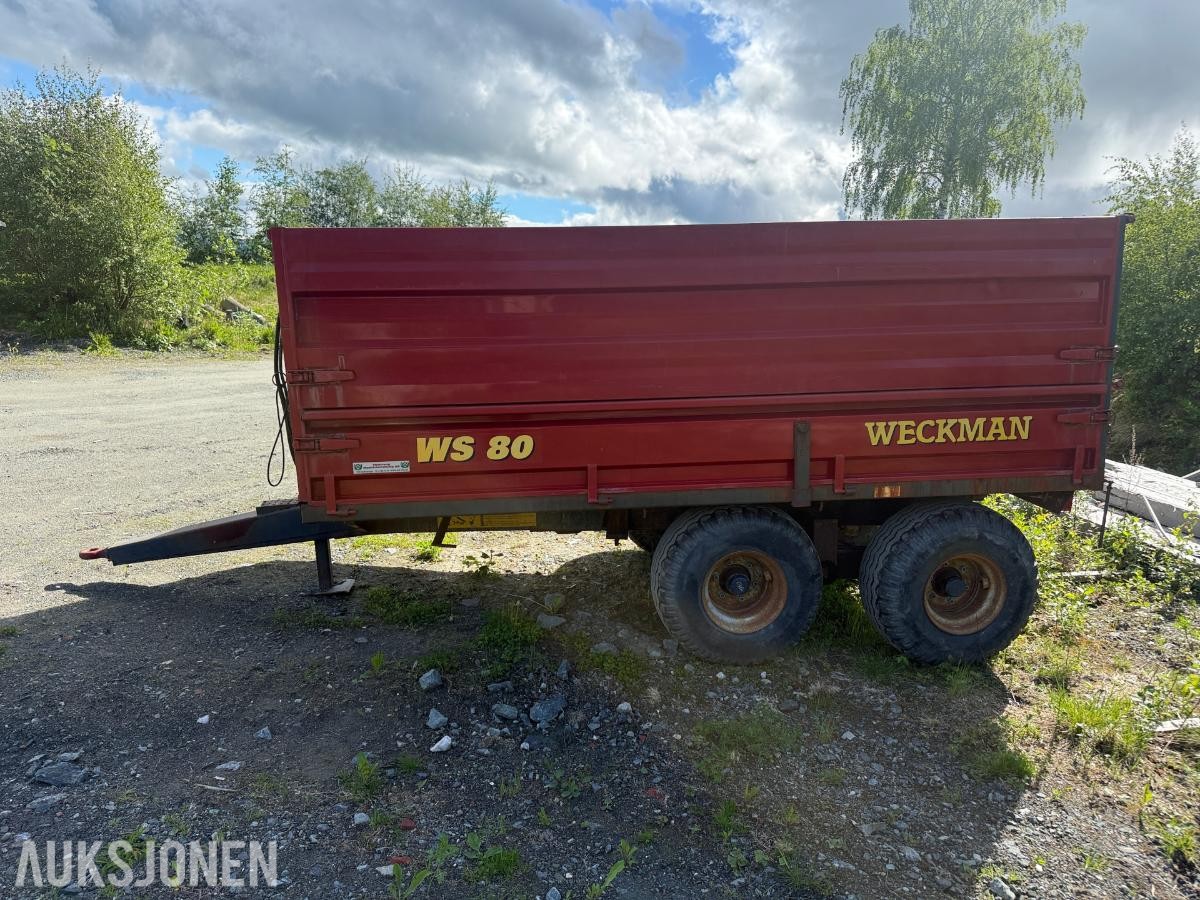 2014 WECKMAN WS 80 - Landbrukshenger