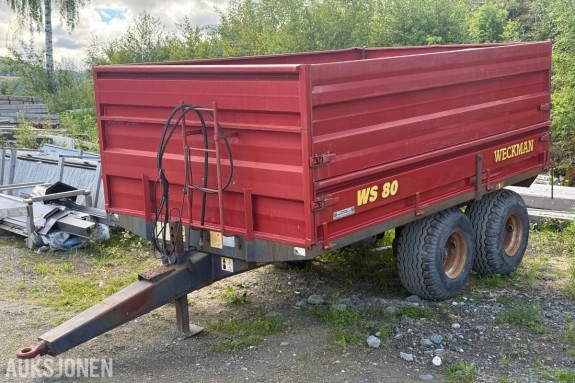 2014 WECKMAN WS 80 - Landbrukshenger