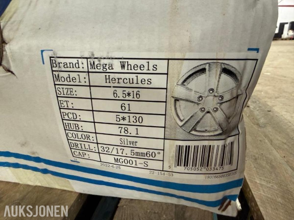 2024 4 stk Mega Wheels Hercules