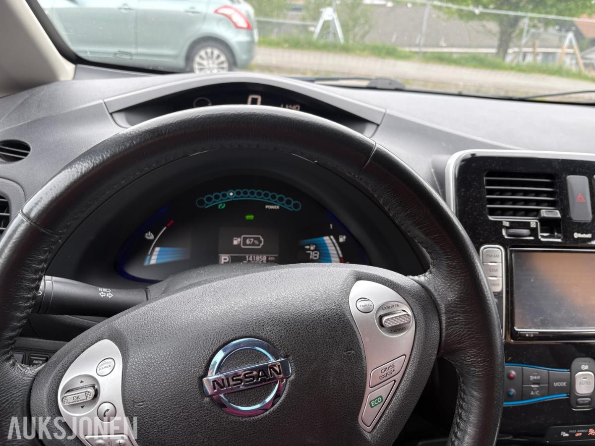 2016 Nissan Leaf Cruisekontroll, Ryggekamera, EU ok til 11.2026