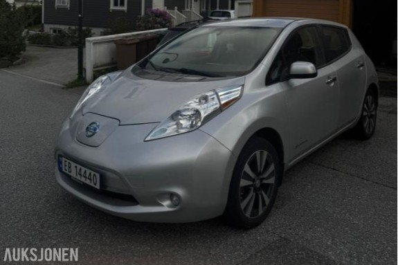 2016 Nissan Leaf Cruisekontroll, Ryggekamera, EU ok til 11.2026