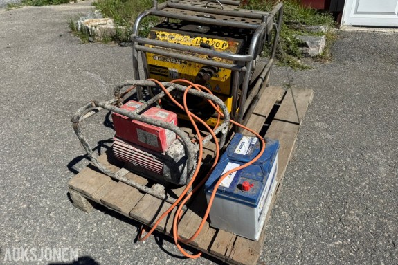 2006 Atlas Copco LP 9-20 P hydraulisk aggregat med Honda GX270 motor + Hervisa CAF120 høyfrekvensomformer og batteri