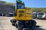 2024 Komatsu PW98 MR Hjulgraver med knekkbom, skjær, støttelabber, og fast sorteringsklype - Kun 1095 timer