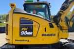 2024 Komatsu PW98 MR Hjulgraver med knekkbom, skjær, støttelabber, og fast sorteringsklype - Kun 1095 timer