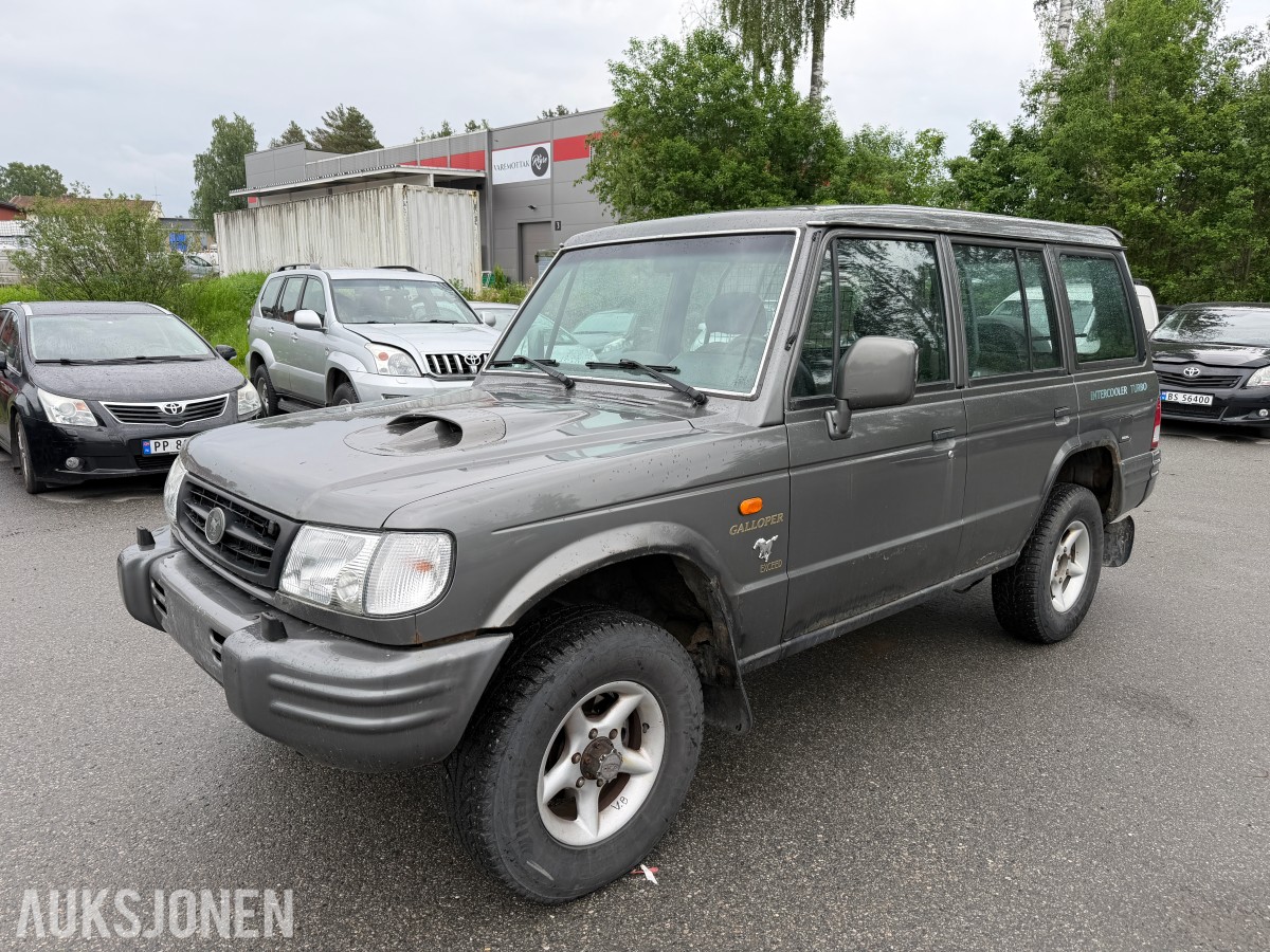 2002 Hyundai Galloper 2.5-99 D 4WD / Sjelden / Få eiere