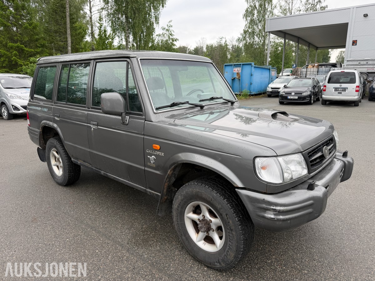 2002 Hyundai Galloper 2.5-99 D 4WD / Sjelden / Få eiere