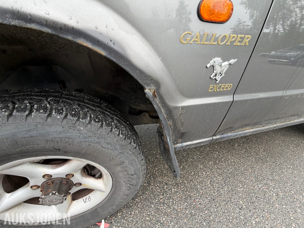 2002 Hyundai Galloper 2.5-99 D 4WD / Sjelden / Få eiere
