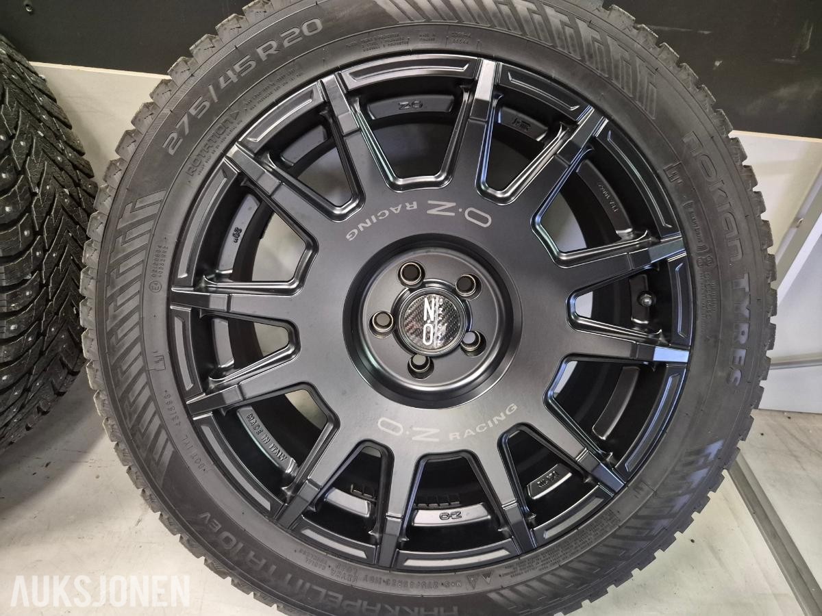 2024 Komplett piggdekksett OZ Racing & Hakka 10ev 275/45r20