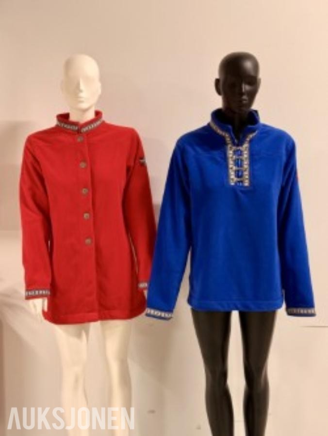 Wigstad fleece gensere/jakker 50 stk.