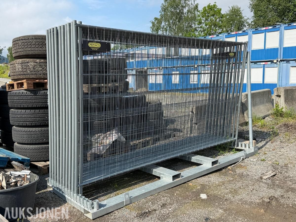 Schake byggegjerder med stativ / 20stk