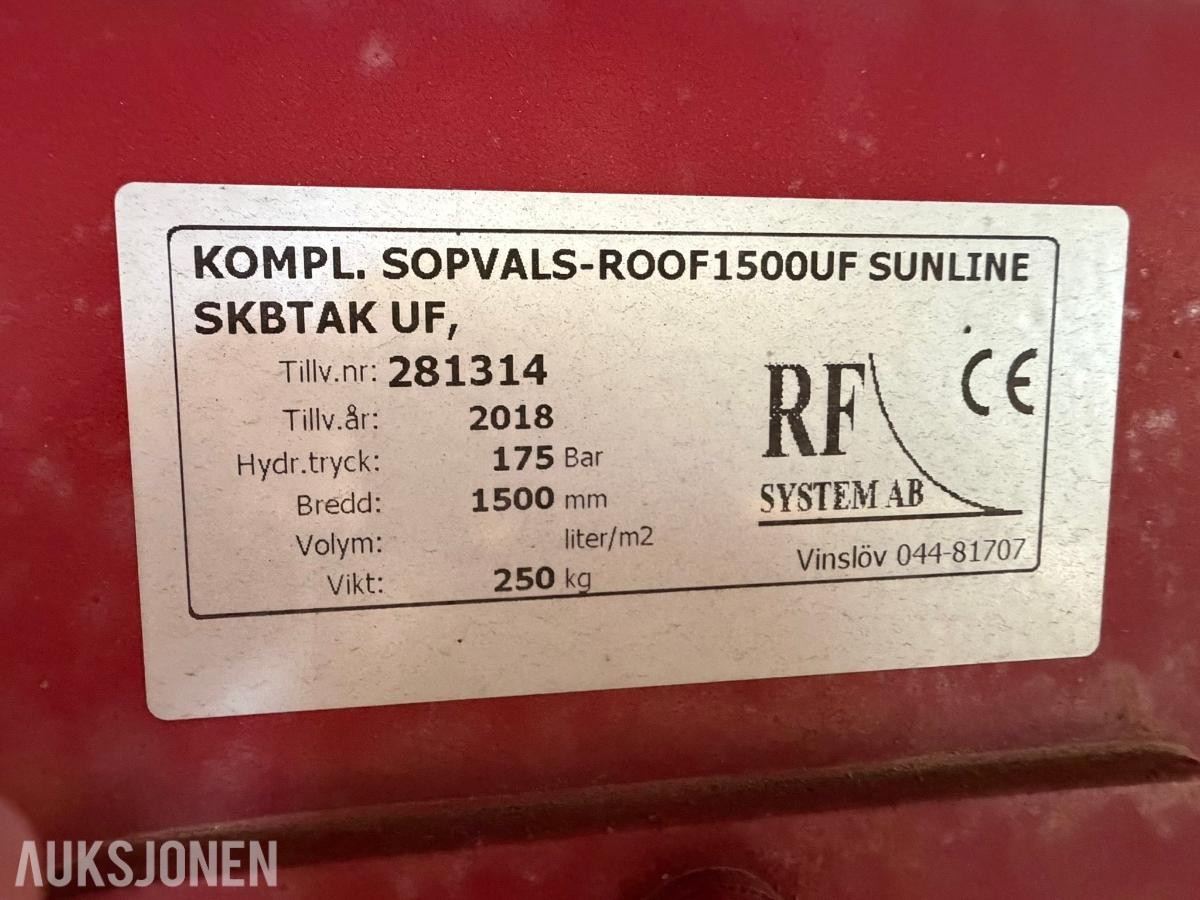 2018 RF System Snøkost med S Feste