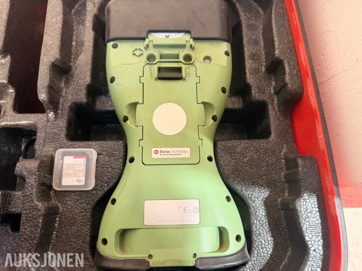 Leica GS14 med CS15 feltkontroller og tilbehør