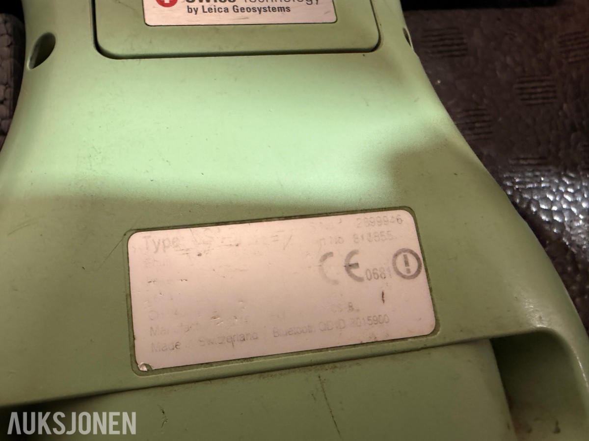 Leica GS14 med CS15 feltkontroller og tilbehør