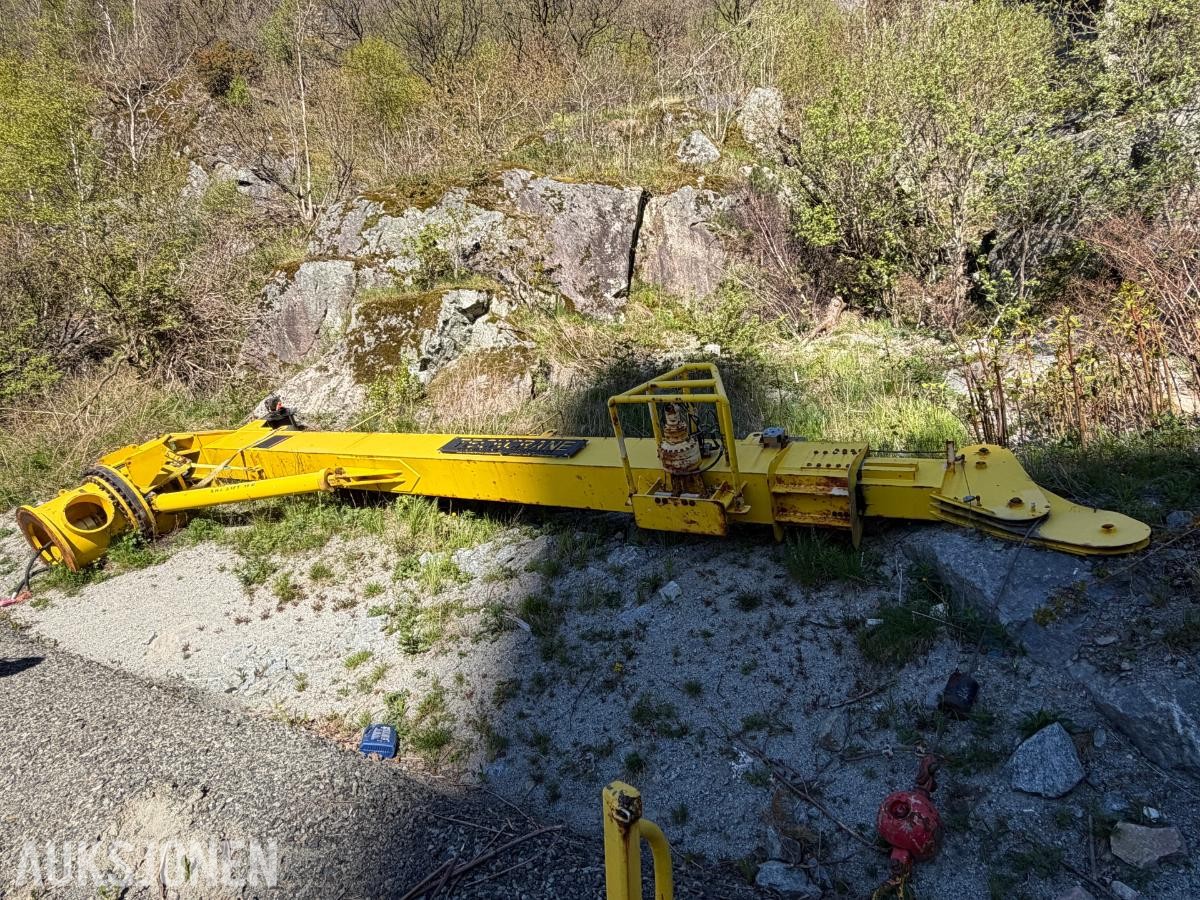2018 Techcrane T25-33-50 teleskopkran med operatørhytte og hydraulikkaggregat
