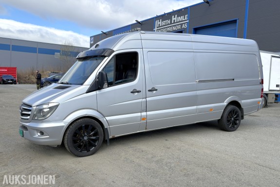 2016 Mercedes-Benz Sprinter 319 CDI/43 aut - 3,5 tonner servicebil / varebil med verktøysskap
