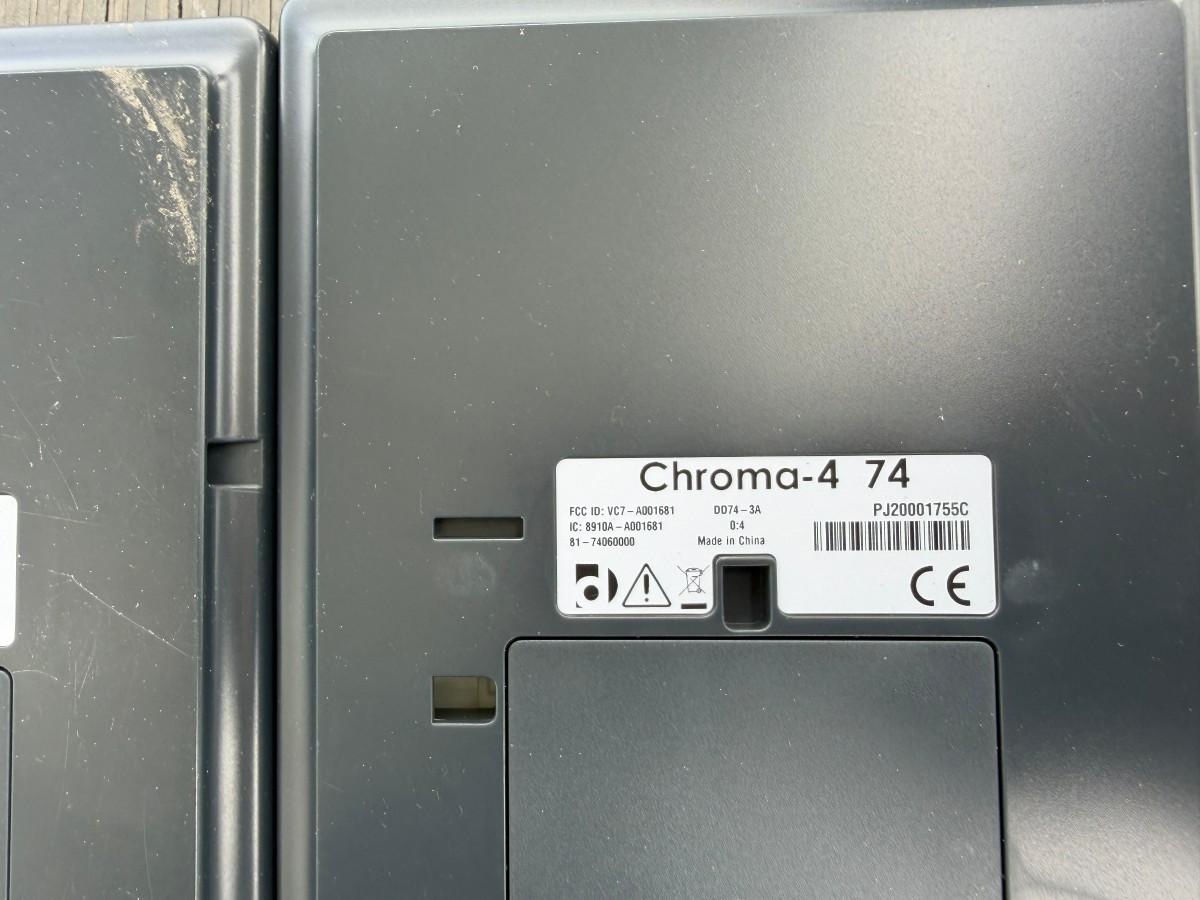 Digitale prislapper - Fremtiden for all detaljhandel - Delfi/Breece Chroma-4 elektroniske hylleetiketter med tilbehør - 