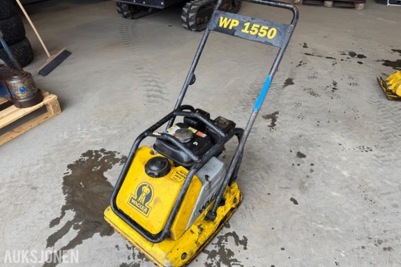 2007 Wacker Neuson WP 1550AW vibroplate