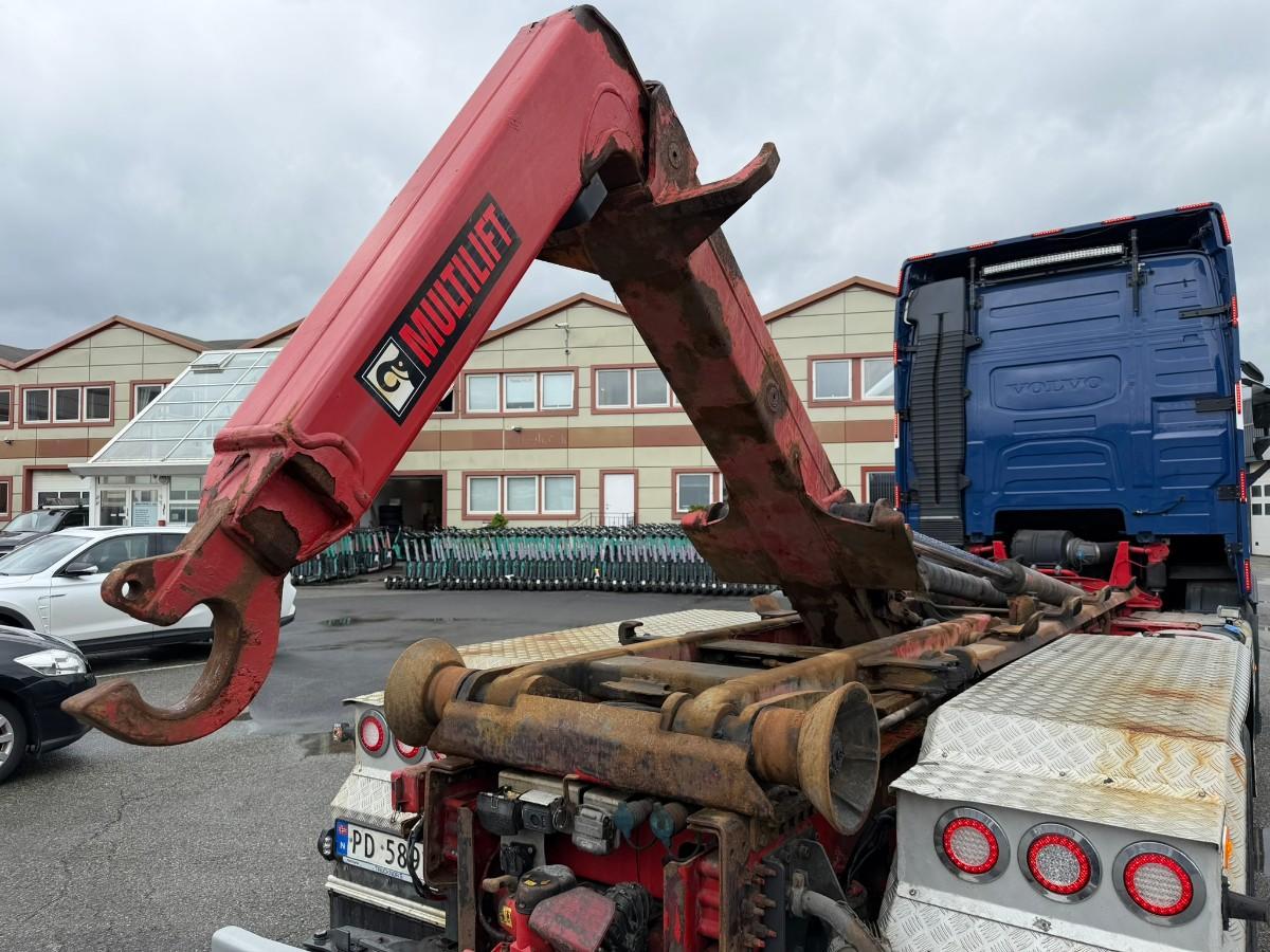2017 Volvo FH540 krokbil med multilift krok / EU-godkjent