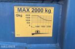 2013 MAN TGM - med 18 pallers skap