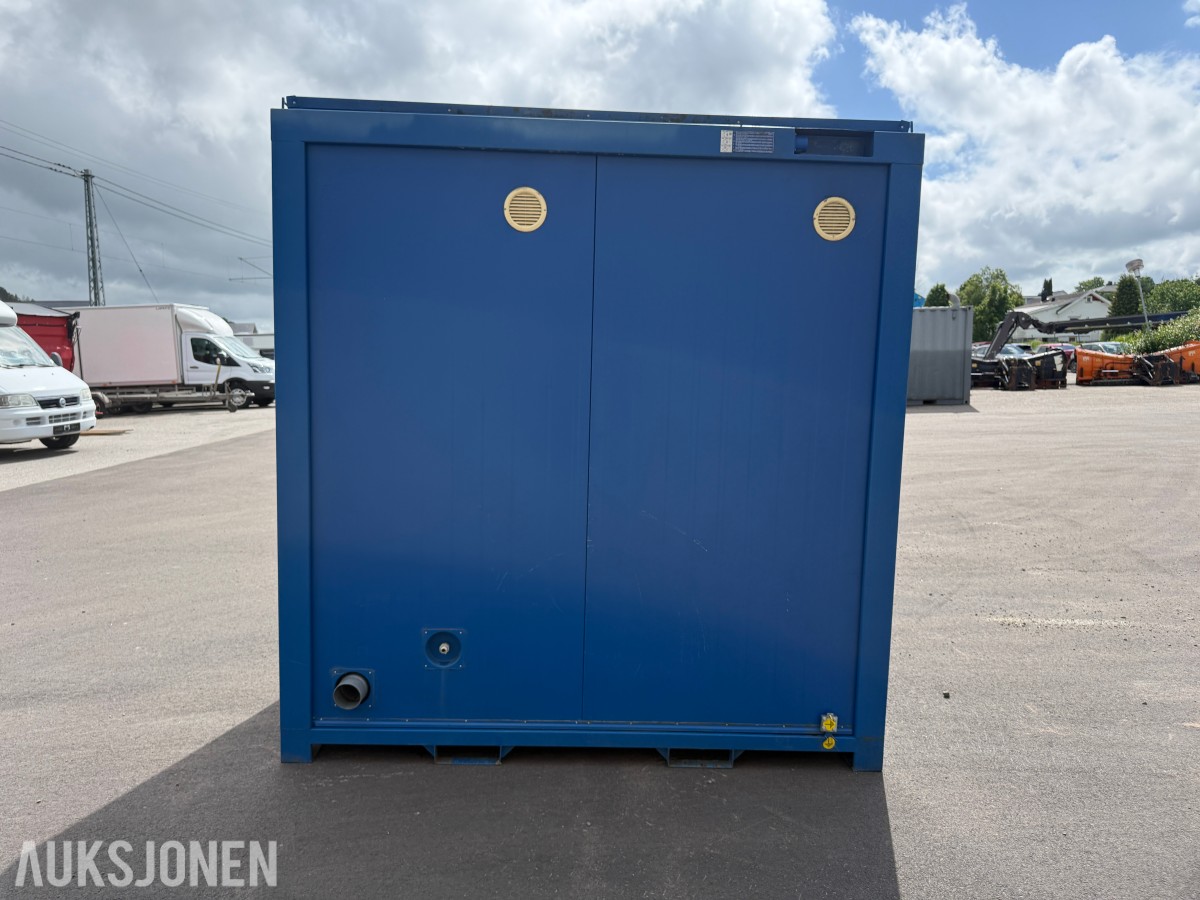 8 fots toalettmodul - 2 separate WC-rom