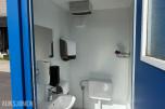 8 fots toalettmodul - 2 separate WC-rom