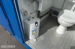 8 fots toalettmodul - 2 separate WC-rom
