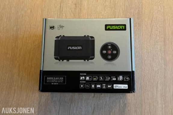 2026 Fusion BB100 Black Box til båtstereo - Ny i eske!
