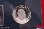 SØLV MYNTER/MEDALJER = SIGNINGEN AV KONG HARALD V 30 ÅR 1991-2021!