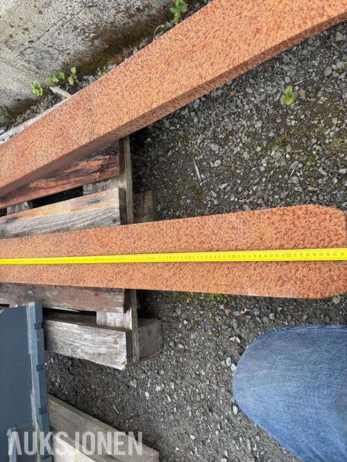 Kraftige truckgaffler / teleskoptruckgaffler 158 cm – ukjent feste