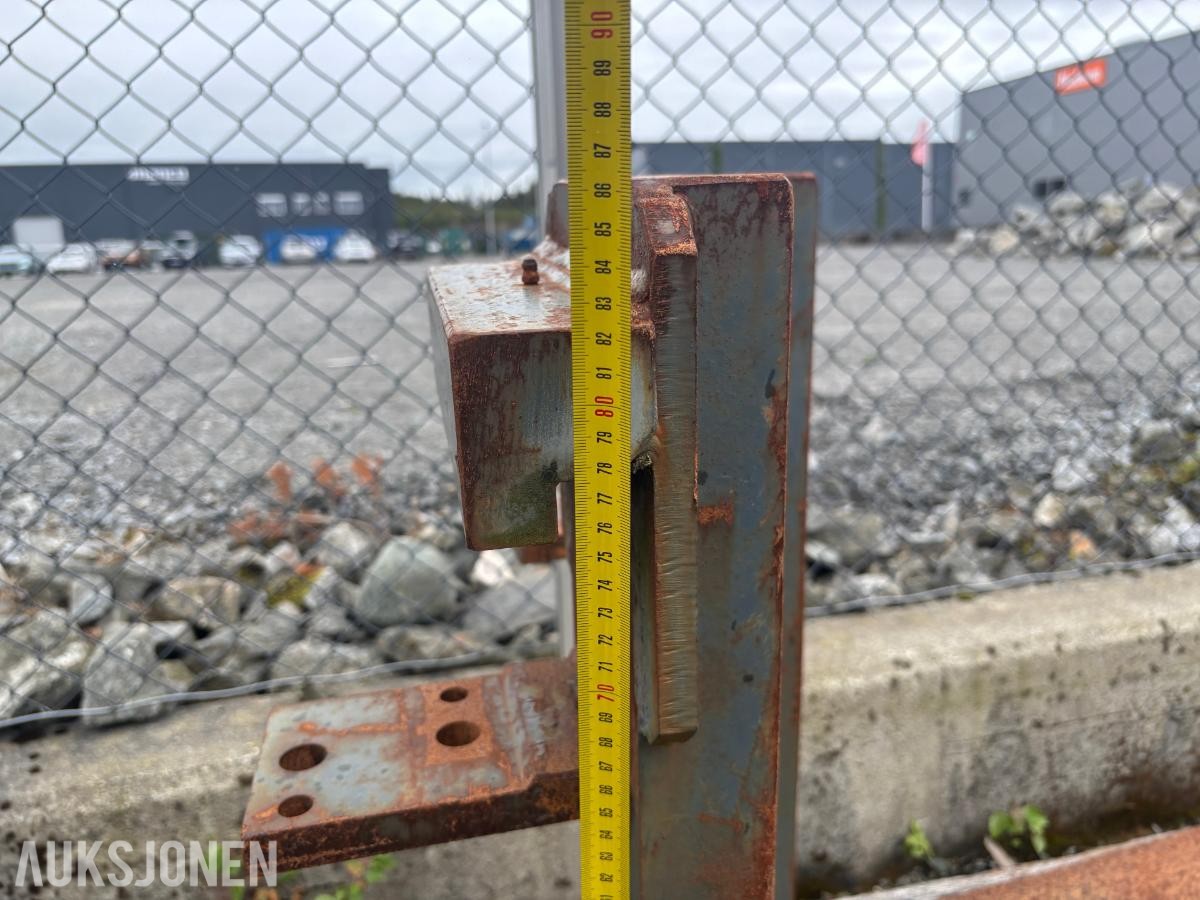 Kraftige truckgaffler / teleskoptruckgaffler 158 cm – ukjent feste