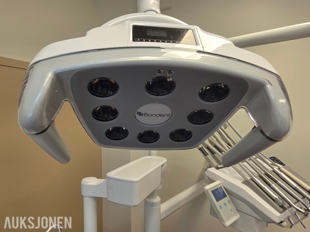 NY Bondent E200B dentalunit med LED operasjonslampe