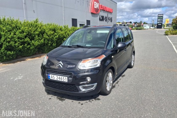 2010 Citroen C3 Picasso 1.6 Diesel, Soltak/glasstak, S+V dekk