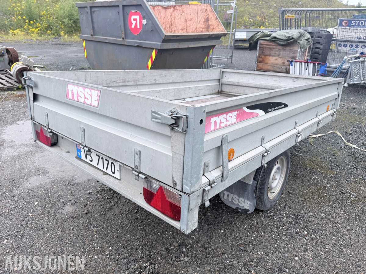 2014 Tysse 1-akslet varehenger - 750kg