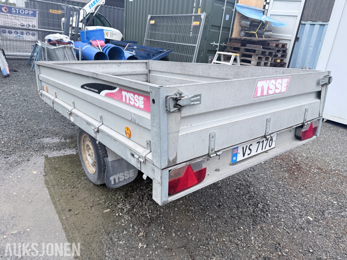 2014 Tysse 1-akslet varehenger - 750kg
