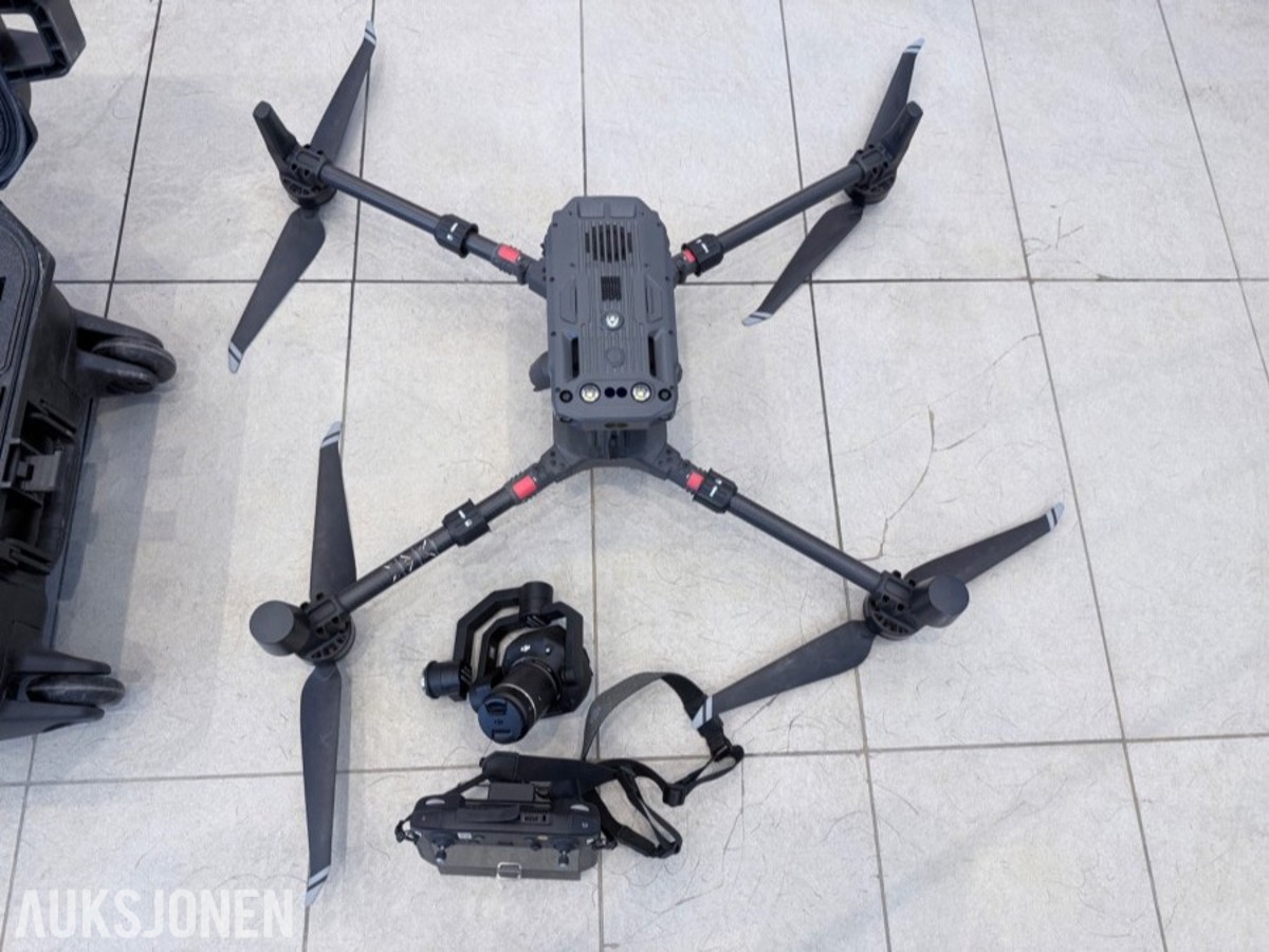 DJI Matrice drone med batterikoffert