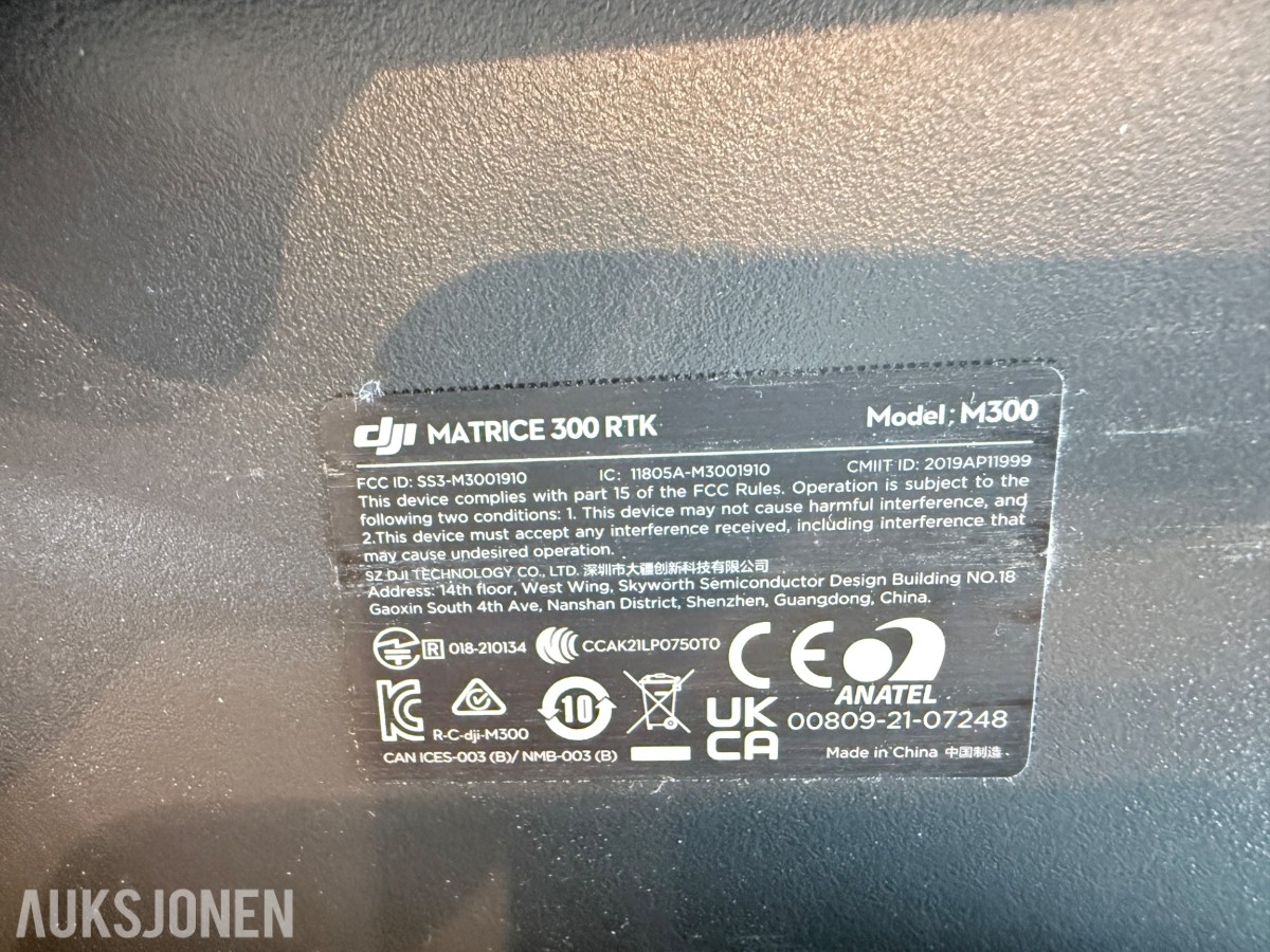 DJI Matrice drone med batterikoffert