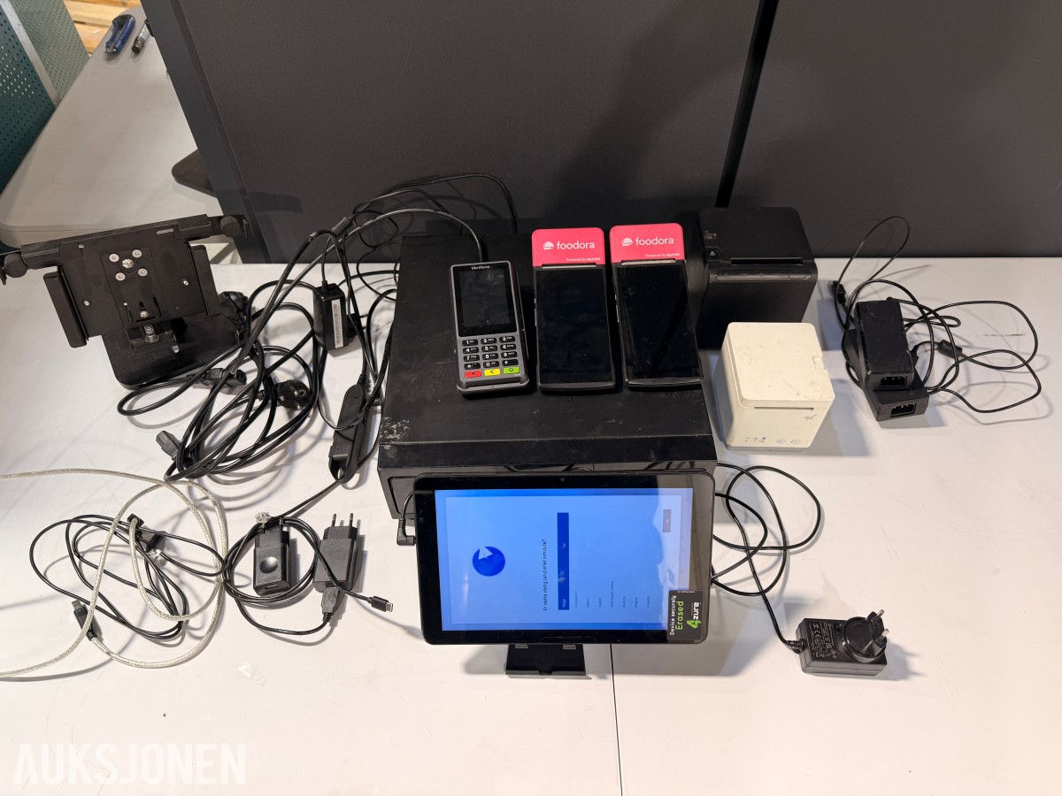 Parti med POS-utstyr - Sunmi, Verifone, Star m.fl.
