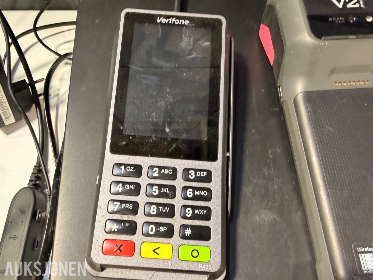 Parti med POS-utstyr - Sunmi, Verifone, Star m.fl.