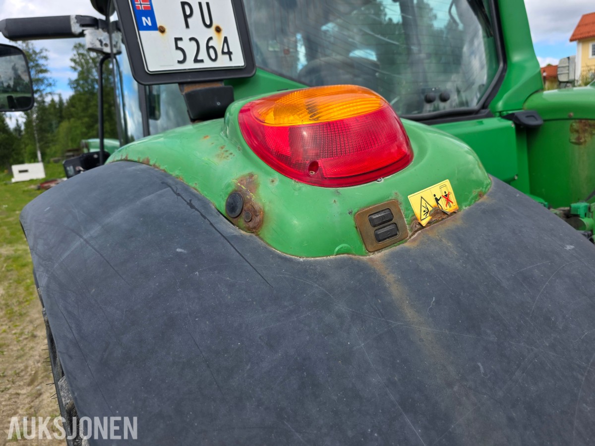 2008 John Deere traktor 6930 Premium med Quick Q75 laster