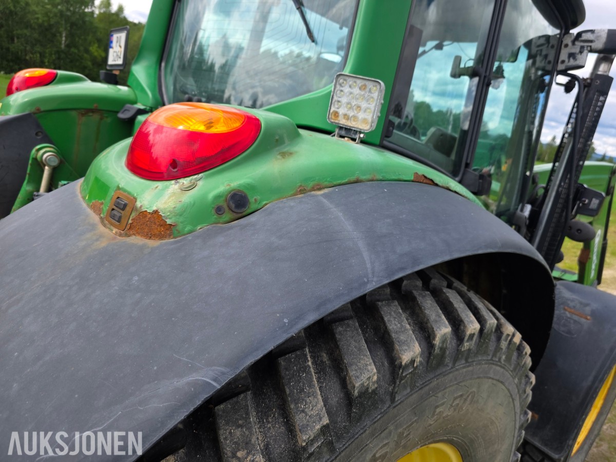 2008 John Deere traktor 6930 Premium med Quick Q75 laster