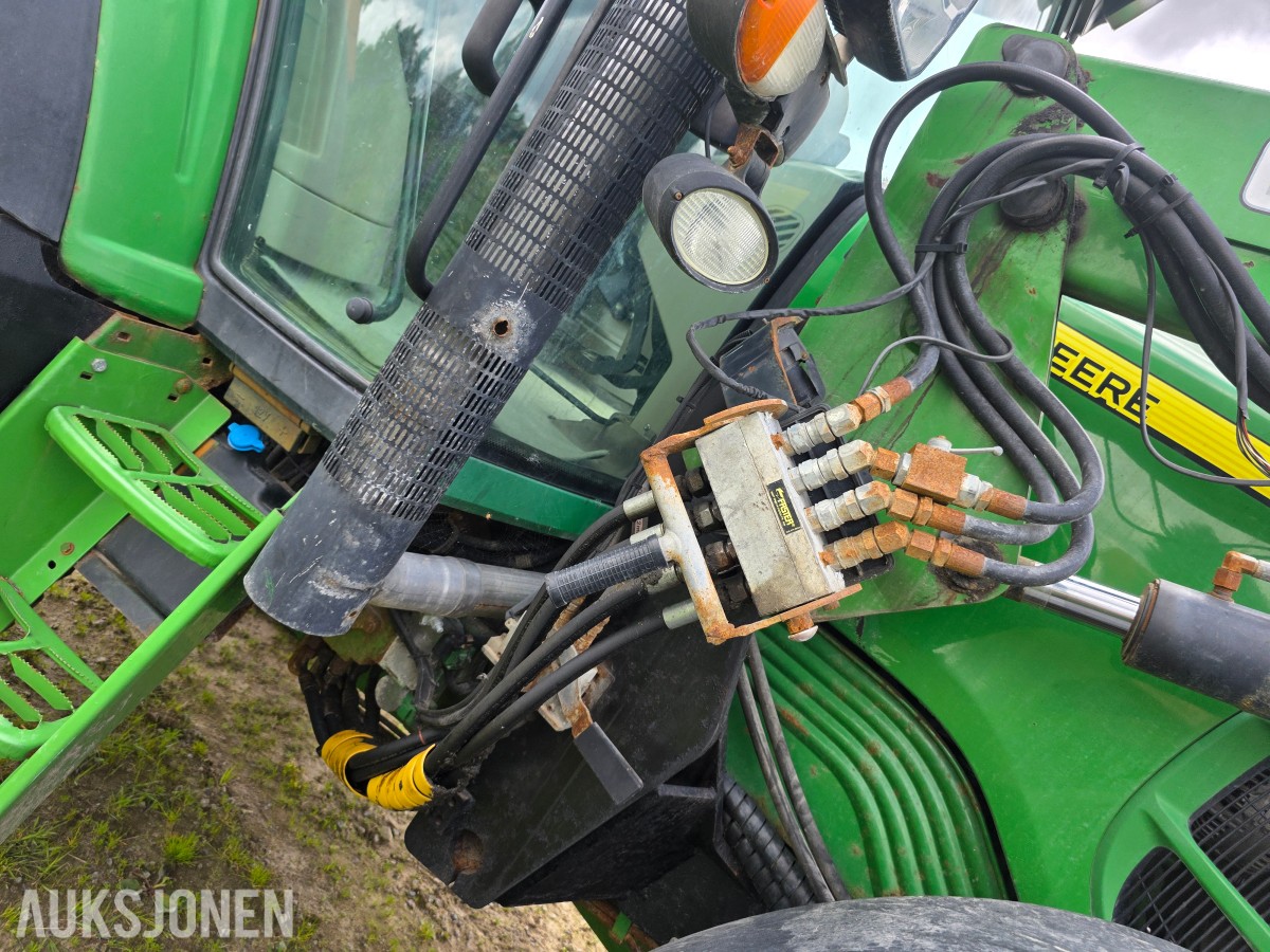 2008 John Deere traktor 6930 Premium med Quick Q75 laster
